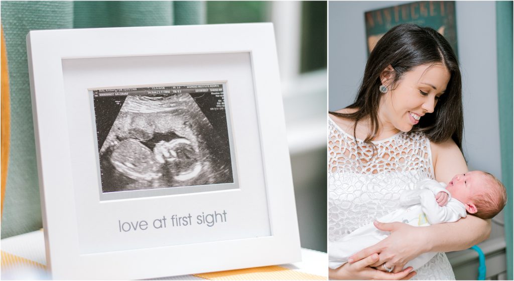 charlotte nc newborn photography baby love first sight sign mother holding newborn