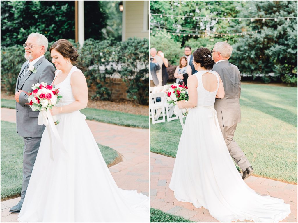 charlotte-wedding-photographer-alexander-homestead-uptown-charlotte-alyssa-frost-photography-bright-and-airy-walking-down-aisle