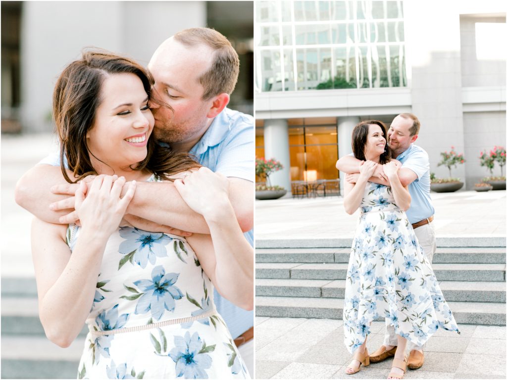 south end engagement session uptown charlotte north carolina charlotte wedding photographer bright and airy fine art wedding photography