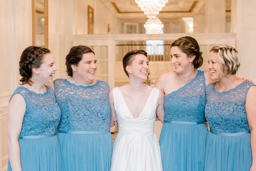 hotel concord wedding bridesmaids
