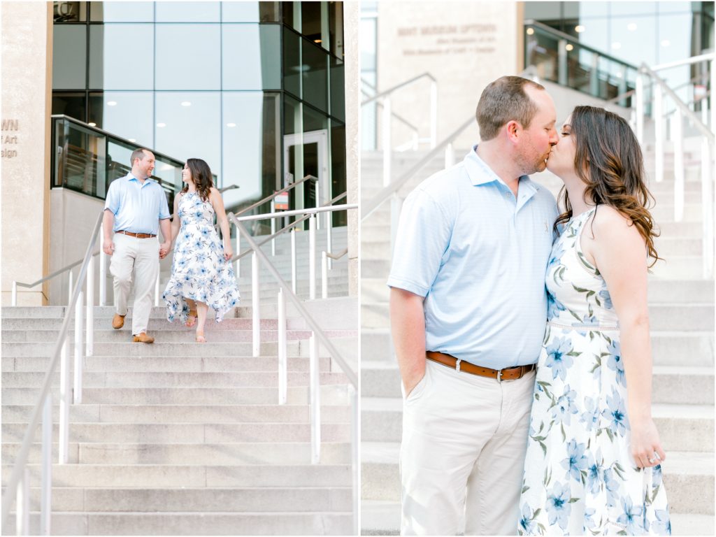 south end engagement session uptown charlotte north carolina charlotte wedding photographer bright and airy fine art wedding photography mint museum