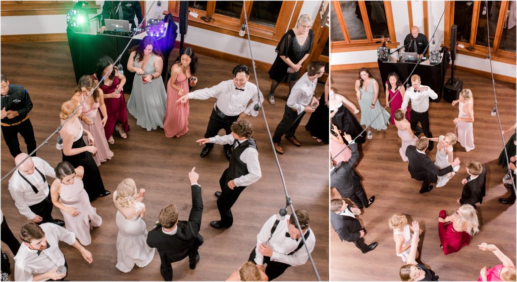 firethorne country club wedding reception dancing