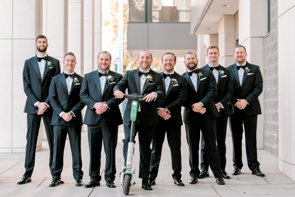 uptown charlotte convention center groom and groomsmen