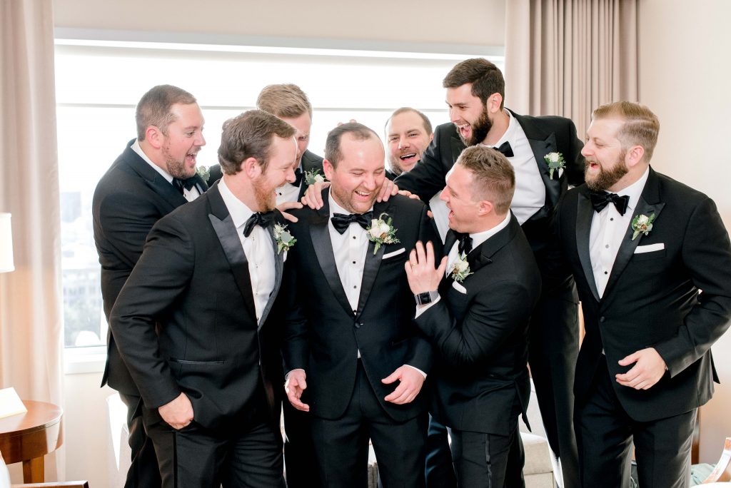 the westin charlotte groom and groomsmen