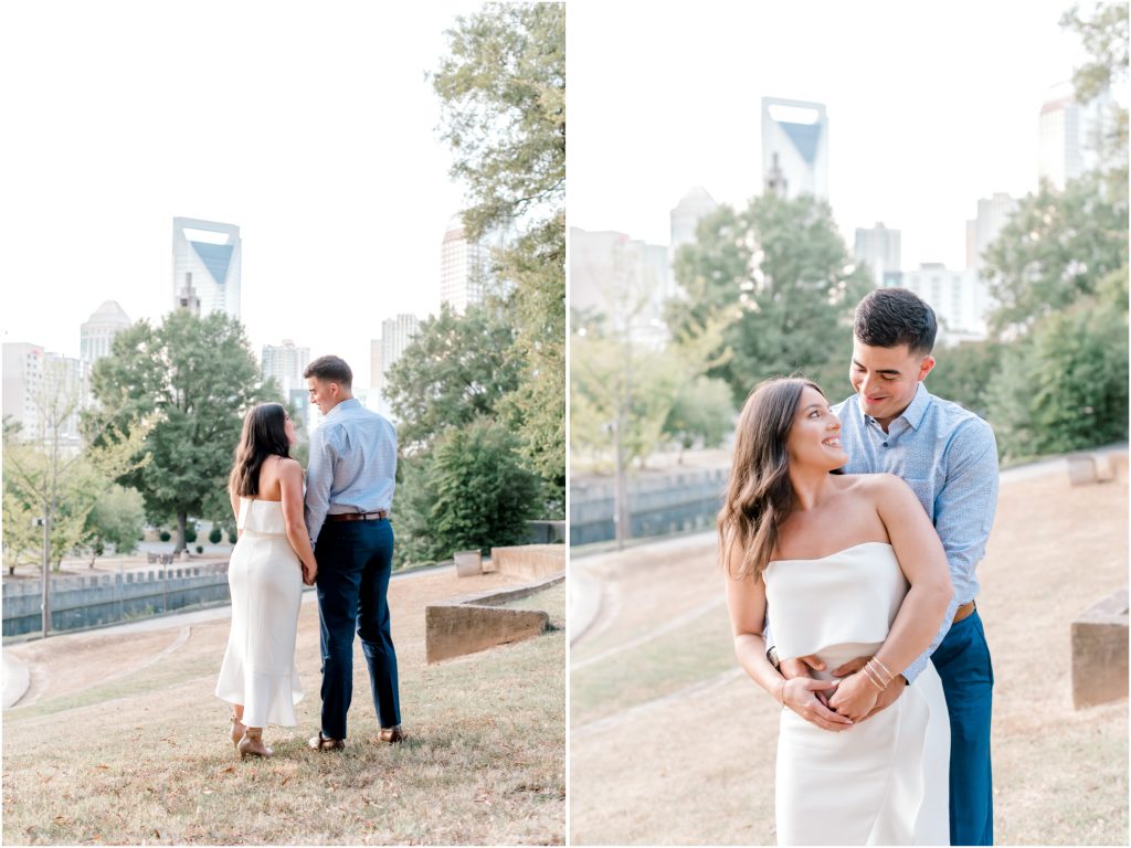 engagement in uptown charlotte
