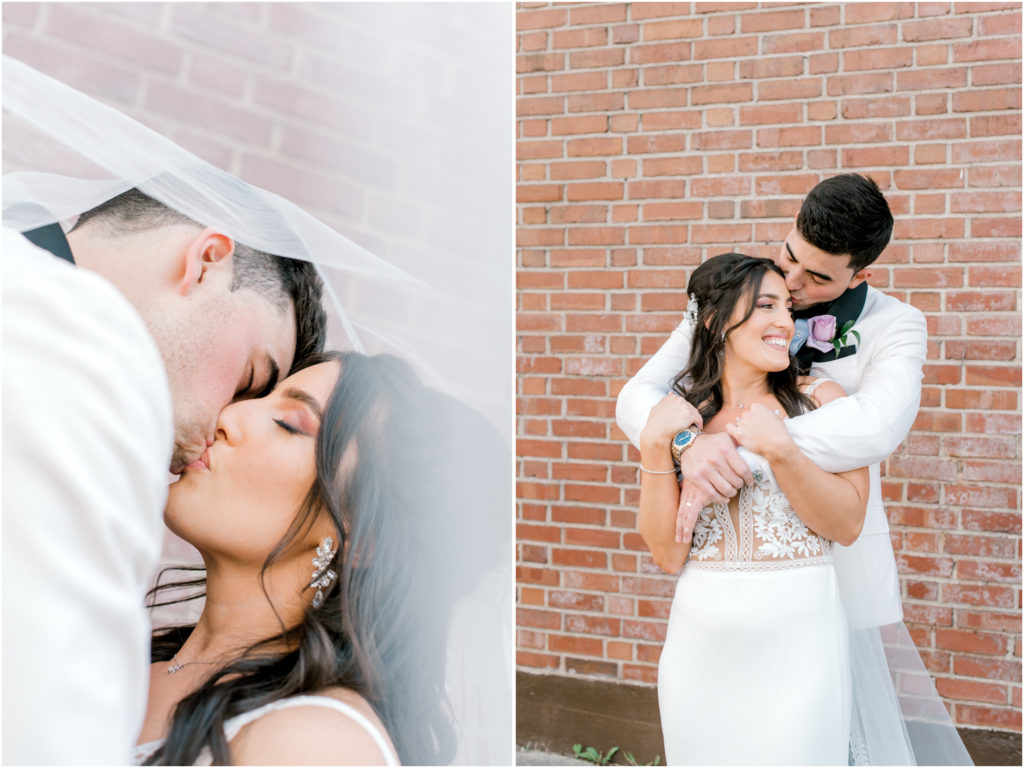 bride and groom portraits at The Terrace at Cedar Hill