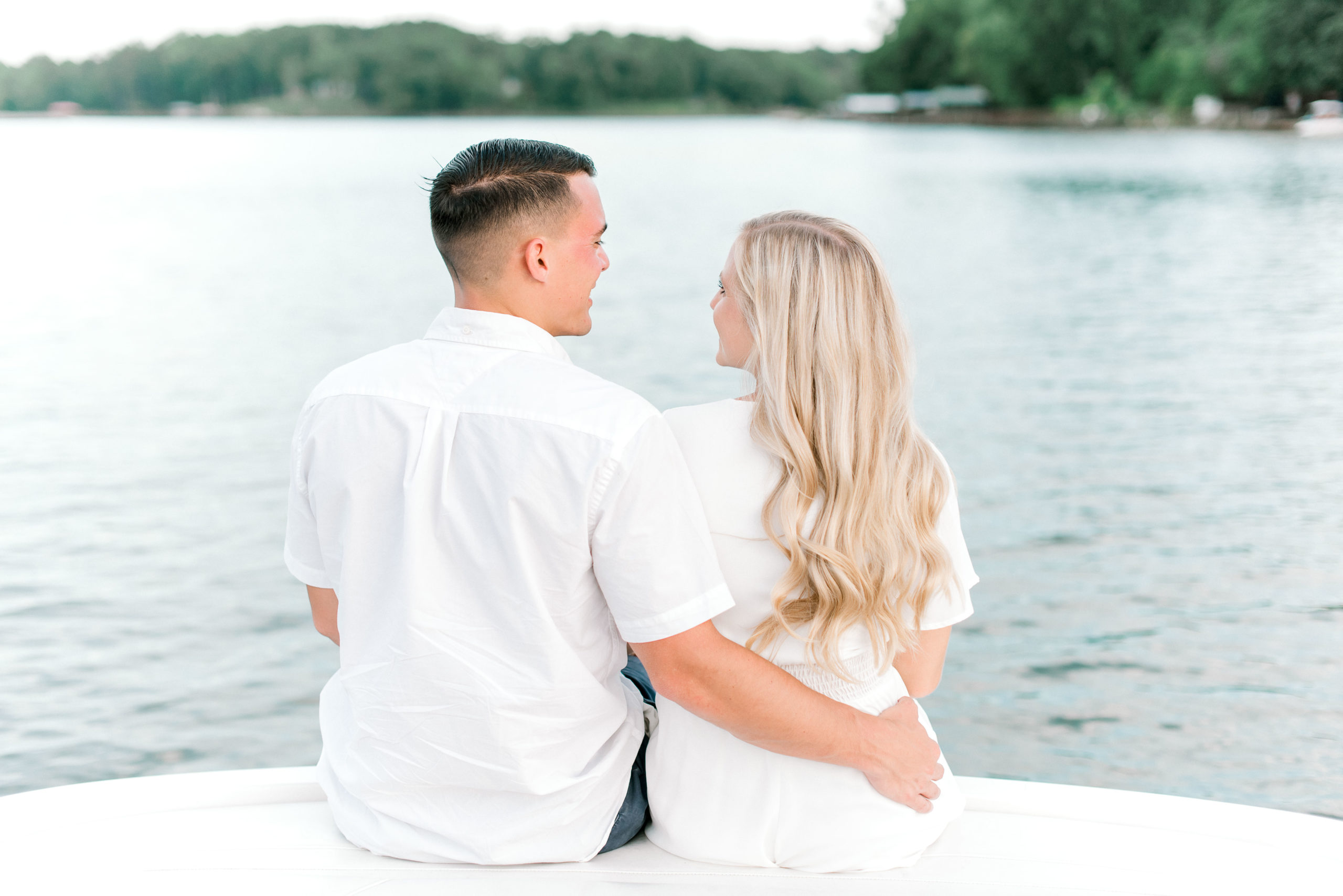 lake wylie engagement session