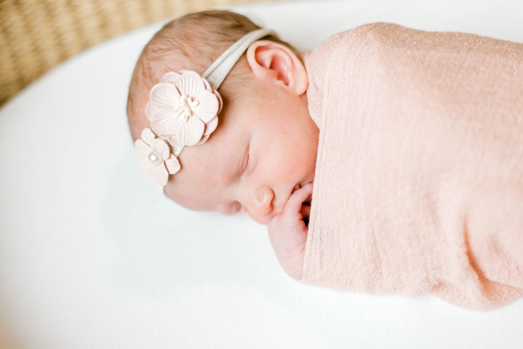 Charlotte in-home newborn session